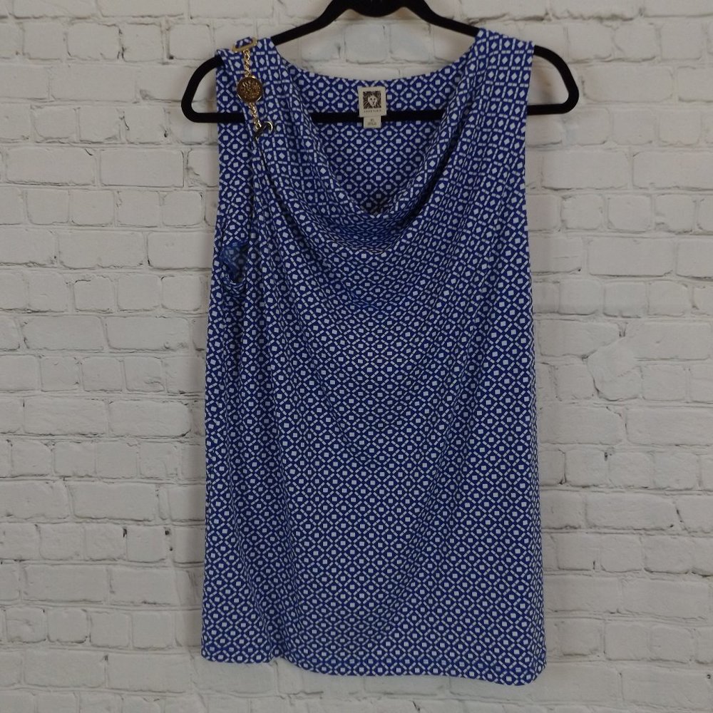 Anne Klein Sleeveless Blouse - XL